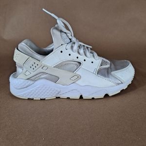 Nike Air Huarache 2016 Women’s Size 7.5 Triple White 634835-108 Sneakers Shoes